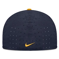 Men's Nike Navy West Virginia Mountaineers On-Field Dugout True Performance Fitted Hat