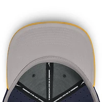 Men's Nike Navy West Virginia Mountaineers On-Field Dugout True Performance Fitted Hat