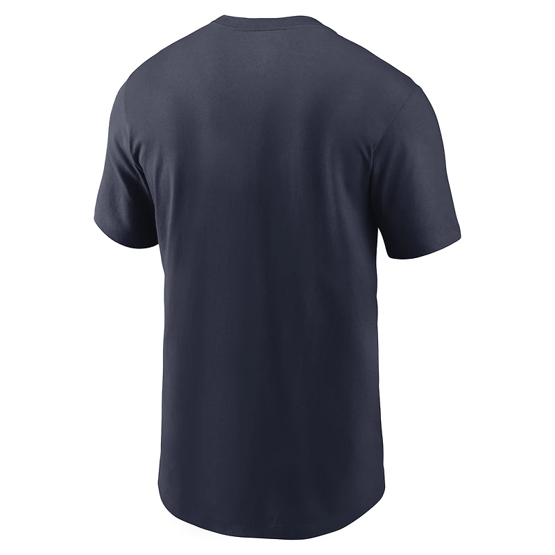 Men's Nike Navy West Virginia Mountaineers Primetime Kinetic T-Shirt