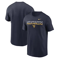 Men's Nike Navy West Virginia Mountaineers Primetime Kinetic T-Shirt