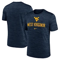 Men's Nike Navy West Virginia Mountaineers Primetime Velocity Dri-FIT T-Shirt