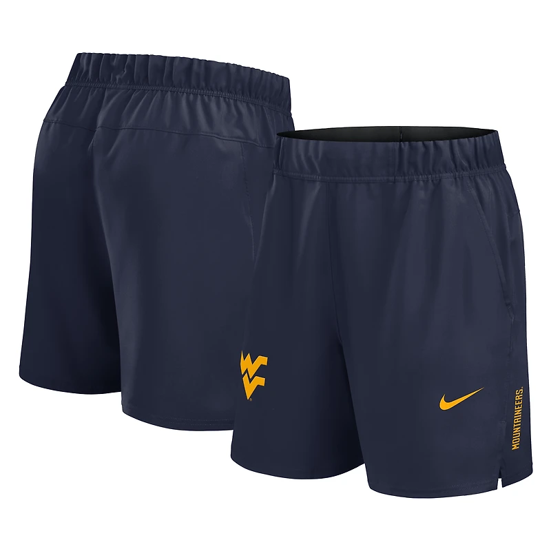 Men's Nike Navy West Virginia Mountaineers Primetime Victory Dri-FIT Shorts