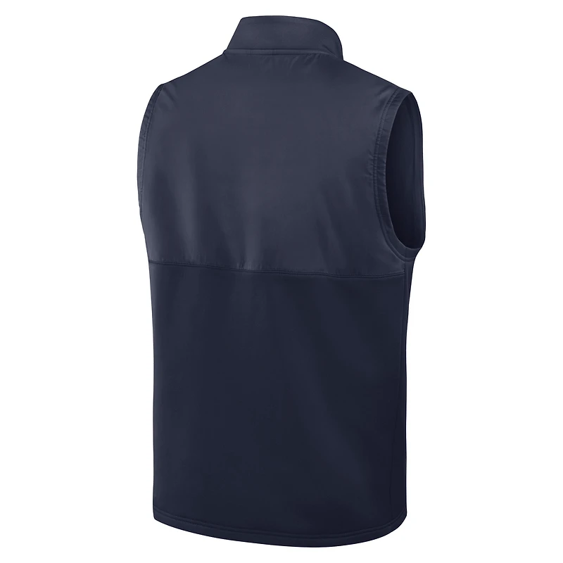 Gilet zippé Nike Primetime Victory Therma-FIT bleu marine pour homme