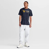 Men's Nike Navy West Virginia Mountaineers Sideline Velocity Dri-FIT T-Shirt
