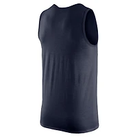 Débardeur Nike pour hommes, bleu marine, West Virginia Mountaineers