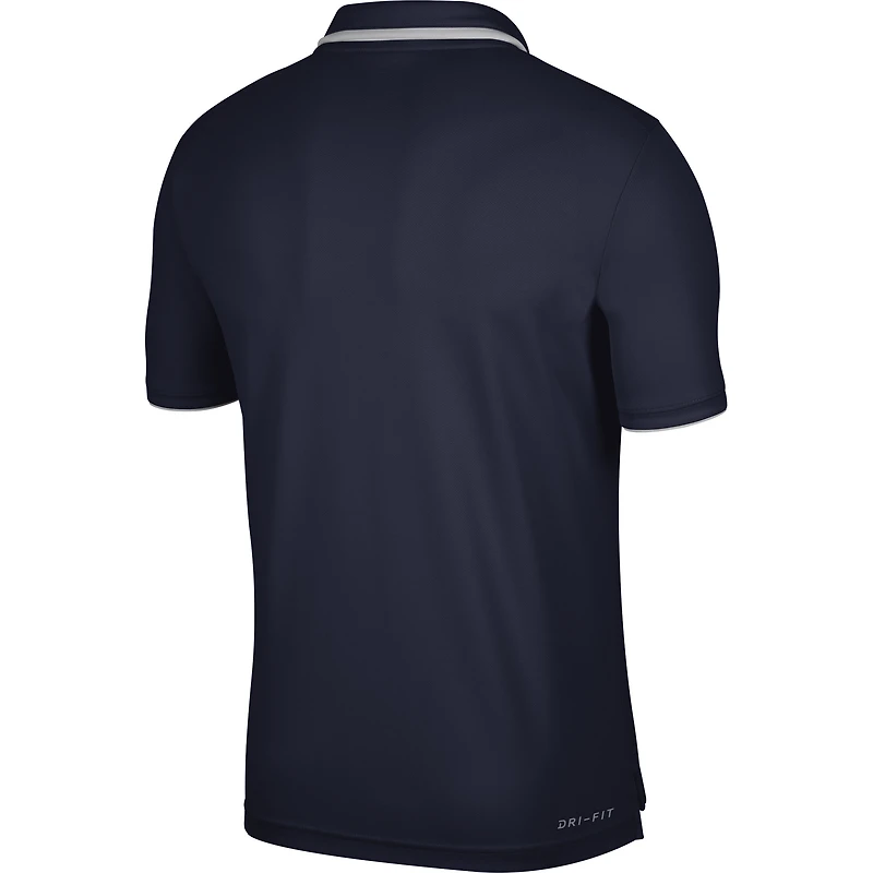 Men's Nike Navy West Virginia Mountaineers Wordmark Performance Polo