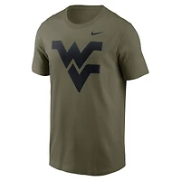 Men's Nike Olive West Virginia Mountaineers Primetime Logo Dri-FIT T-Shirt