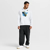 Men's Nike White West Virginia Mountaineers 1965 Throwback Club Fleece Hoodie