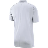 Polo Performance Nike West Virginia Mountaineers Coaches pour Homme - Blanc