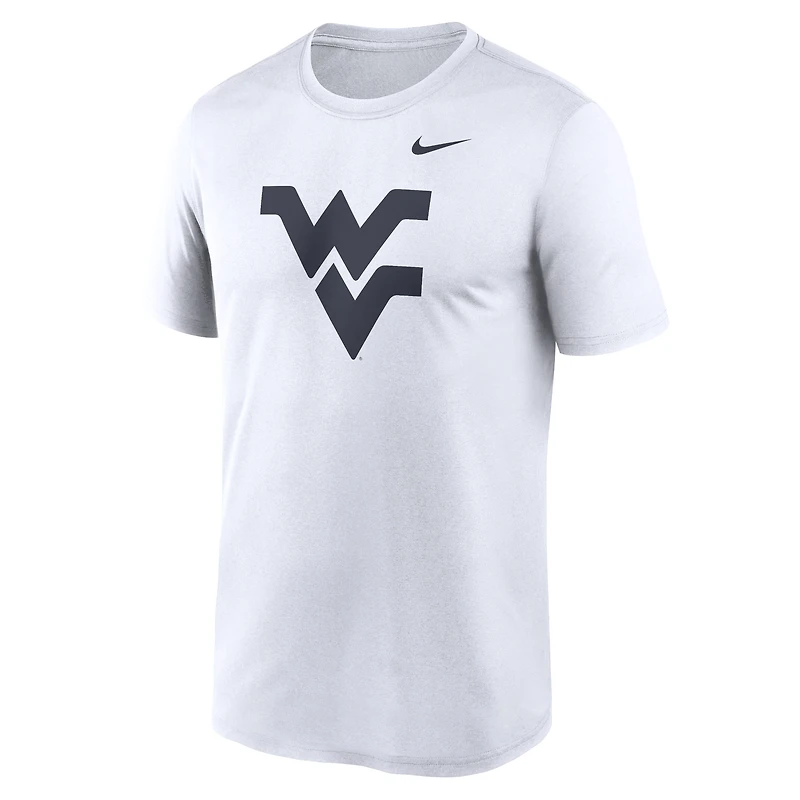 T-shirt Nike blanc avec logo Primetime Legend des West Virginia Mountaineers pour homme