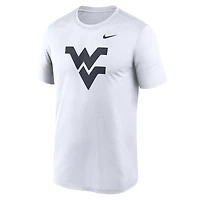 T-shirt Nike blanc avec logo Primetime Legend des West Virginia Mountaineers pour homme