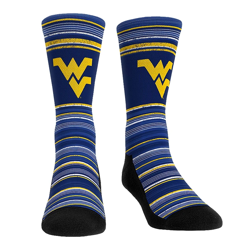 Pack combiné de chaussettes et caleçons boxeurs Rock Em Socks pour hommes des West Virginia Mountaineers