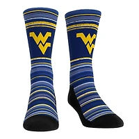 Pack combiné de chaussettes et caleçons boxeurs Rock Em Socks pour hommes des West Virginia Mountaineers