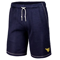 Men's Tommy Bahama Navy West Virginia Mountaineers Tobago Bay Tri-Blend Shorts