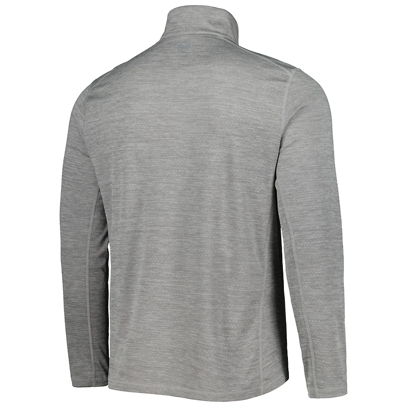 Sweat-shirt Vineyard Vines gris West Virginia Mountaineers Sankaty pour homme