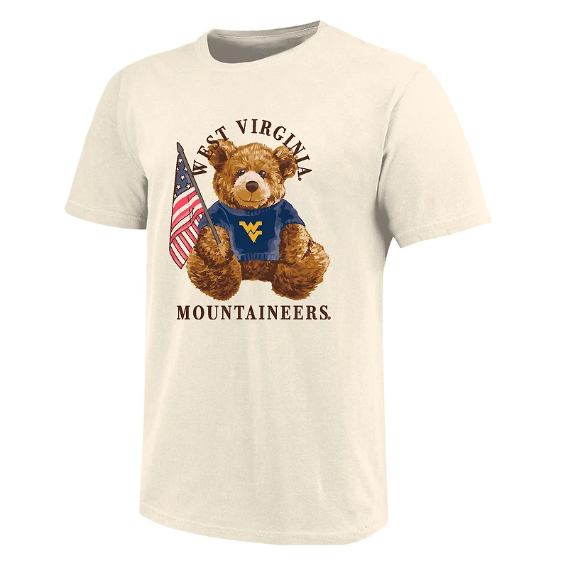 T-shirt crème pour tout-petit West Virginia Mountaineers All-American Teddi