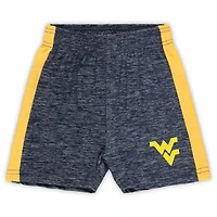 Toddler Wes & Willy West Virginia Mountaineers Cloudy Yarn T-Shirt Shorts Set
