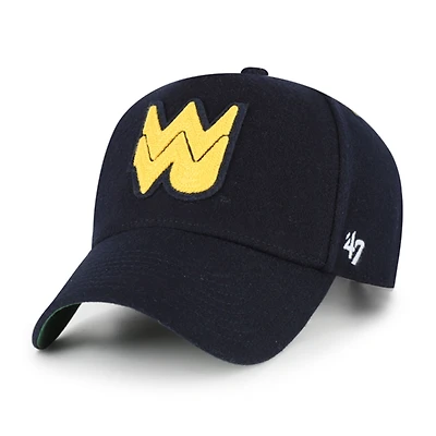 Unisex '47 Navy West Virginia Mountaineers Collections Golden Age Offside DT Adjustable Hat