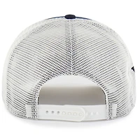 Casquette ajustable unisexe « 47 Navy West Virginia Mountaineers Contemporary Basics Foundation Trucker Hitch »