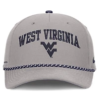 Unisex Nike Gray West Virginia Mountaineers Primetime Rise Rope Adjustable Hat