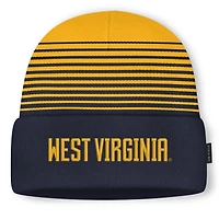 Bonnet utilitaire unisexe Nike bleu marine/or West Virginia Mountaineers