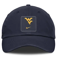 Unisex Nike Navy West Virginia Mountaineers 2026 Sideline Club Adjustable Hat