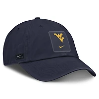Casquette unisexe Nike bleu marine West Virginia Mountaineers 2026 Sideline Club ajustable