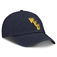 Unisex Nike  Navy West Virginia Mountaineers Legacy Letter Club Adjustable Hat