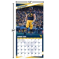 West Virginia Mountaineers 12” x 12” 2026 Team Wall Calendar