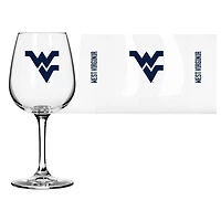 Alpinistes de Virginie-Occidentale 12oz. Verre à vin à pied du jour du match