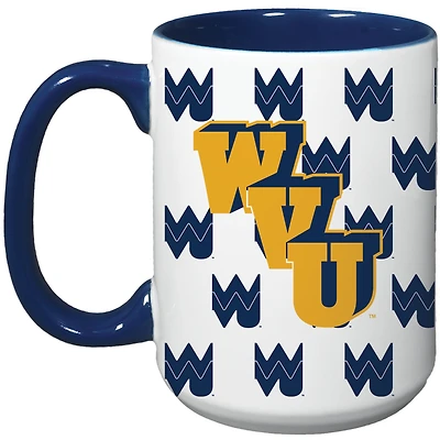 West Virginia Mountaineers 15oz. Vintage Repeat Java Mug