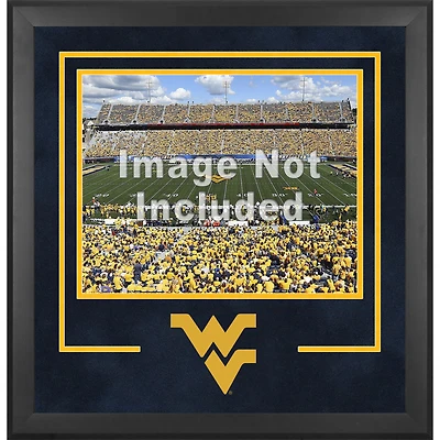 Cadre photo horizontal de luxe West Virginia Mountaineers 16'' x 20'' avec logo de l'équipe