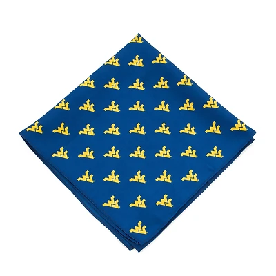 Pochette de mouchoir des West Virginia Mountaineers