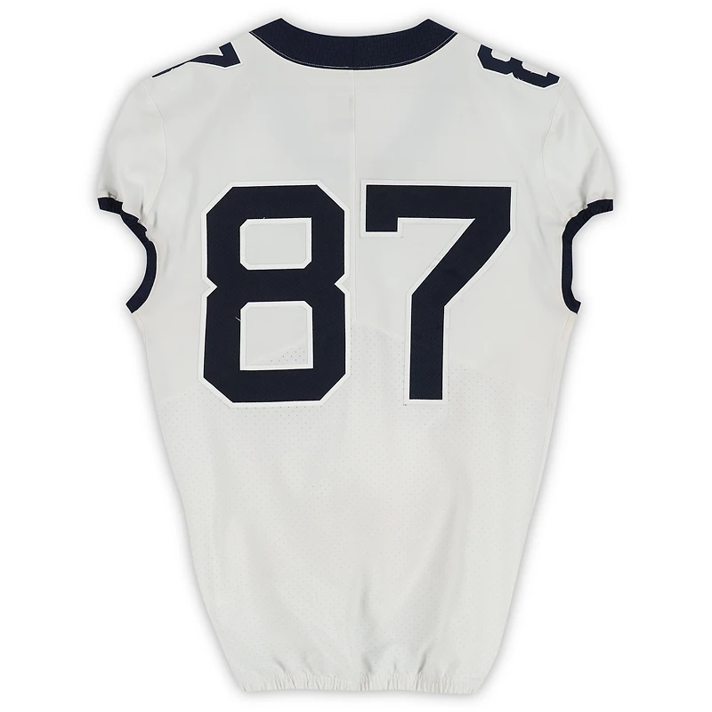Maillot Nike blanc n° des West Virginia Mountaineers, édition football