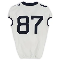 Maillot Nike blanc n° des West Virginia Mountaineers, édition football