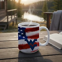 Ensemble de deux tasses américaines West Virginia Mountaineers de 44 cl