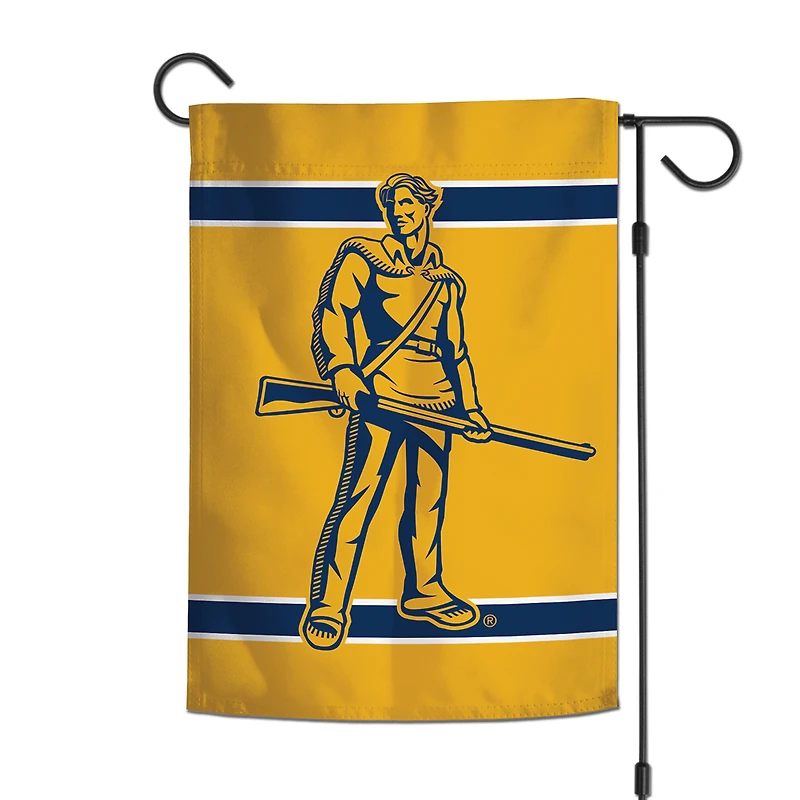 Drapeau de jardin double face WinCraft West Virginia Mountaineers 12" x 18"