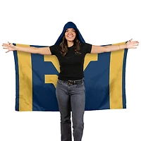 Drapeau à capuche WinCraft West Virginia Mountaineers 3' x 5'