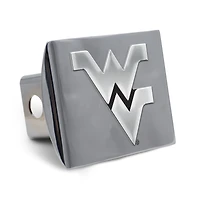 WinCraft West Virginia Mountaineers Premium Metal Chrome Hitch Cover