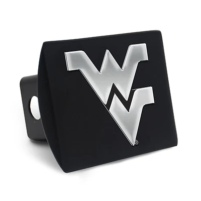 WinCraft West Virginia Mountaineers Premium Metal Chrome Logo Universal Hitch Cover
