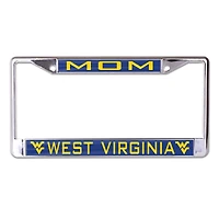 Cadre de plaque d'immatriculation WinCraft West Virginia Mountaineers S/L Mom