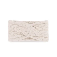 Women's '47  Natural West Virginia Mountaineers Core & Inline Latte Knit Headband