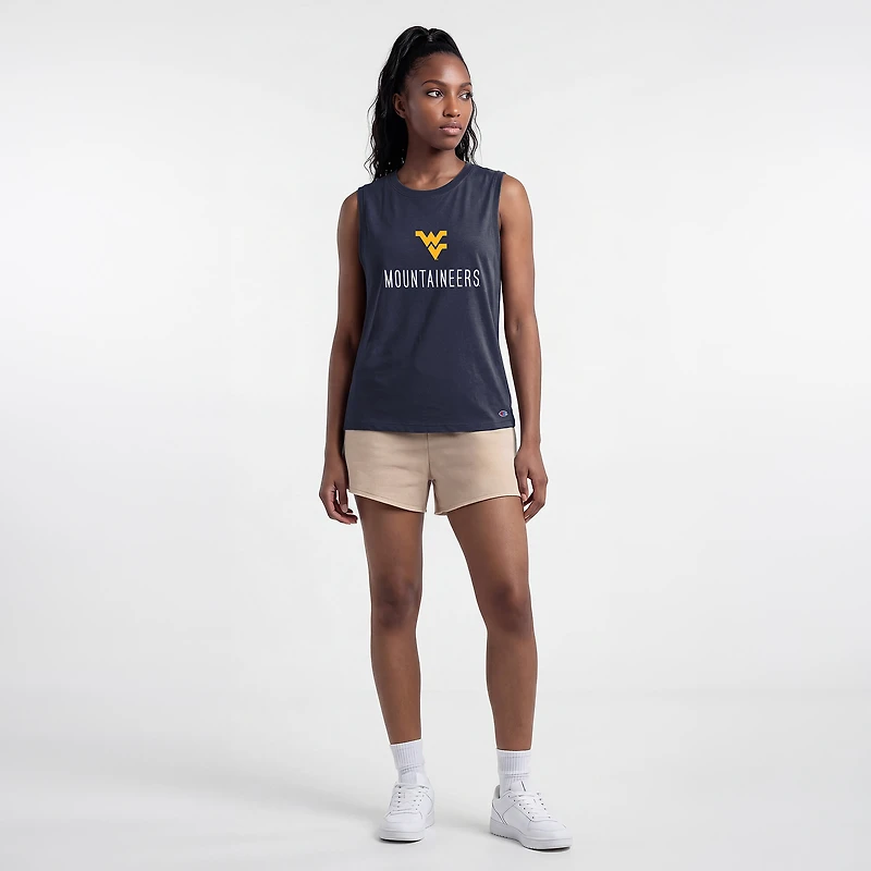 Débardeur de sport Champion pour femmes, bleu marine, West Virginia Mountaineers