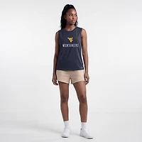 Débardeur de sport Champion pour femmes, bleu marine, West Virginia Mountaineers