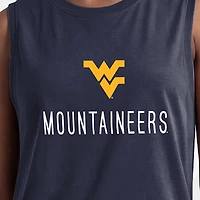 Women's Champion  Navy West Virginia Mountaineers Lifestyle Tank Top