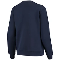 Sweat-shirt Campanile Colosseum Navy pour femmes des Mountaineers de Virginie-Occidentale