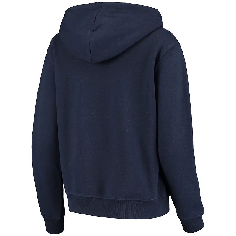 Sweat à capuche Colosseum Navy West Virginia Mountaineers Loud and Proud pour femme