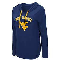 T-shirt Colosseum Navy West Virginia Mountaineers My Lover pour femme