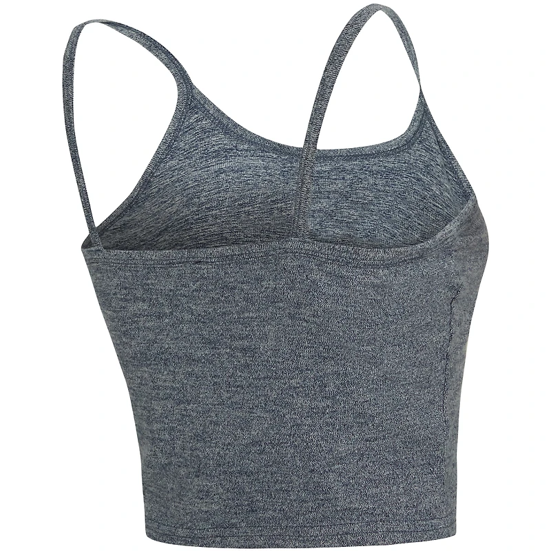 Women's Concepts Sport Gray West Virginia Mountaineers Rigor Three-Piece Tank, Short & Robe Set