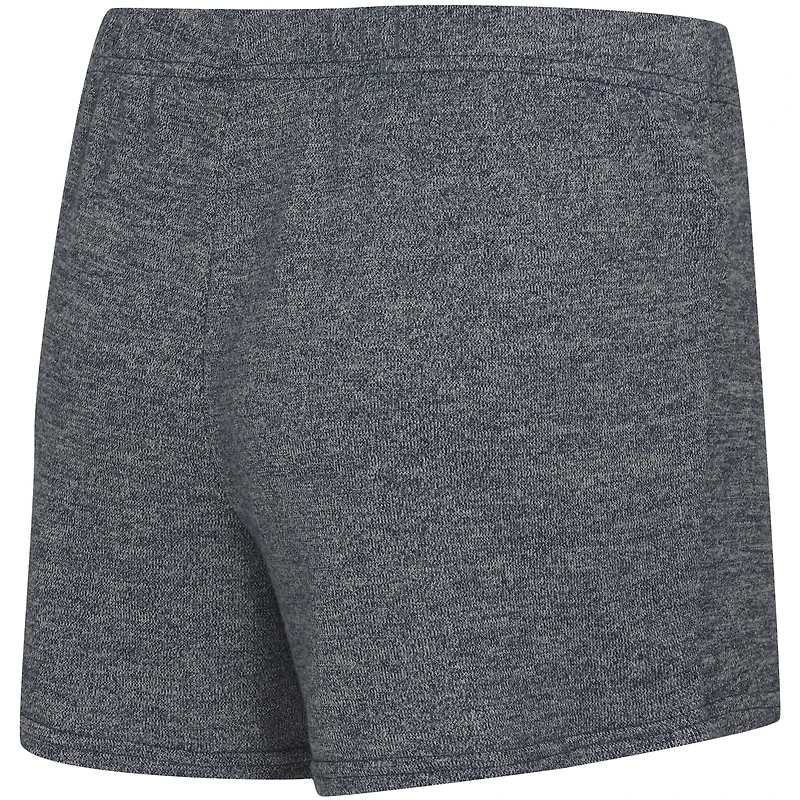 Women's Concepts Sport Gray West Virginia Mountaineers Rigor Three-Piece Tank, Short & Robe Set